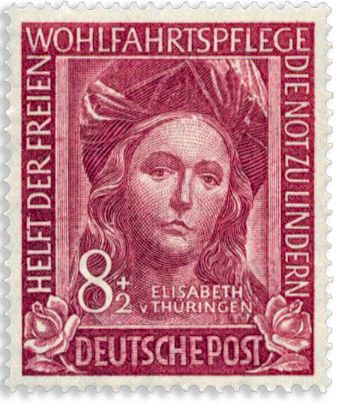 n° 3/6** - Timbre ALLEMAGNE FEDERALE Poste