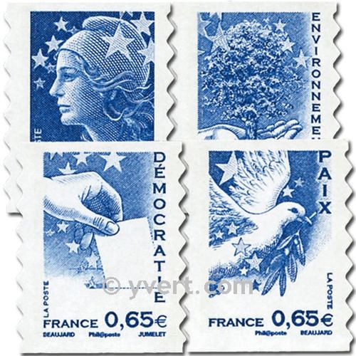 n° 4201/4204 -  Timbre France Poste