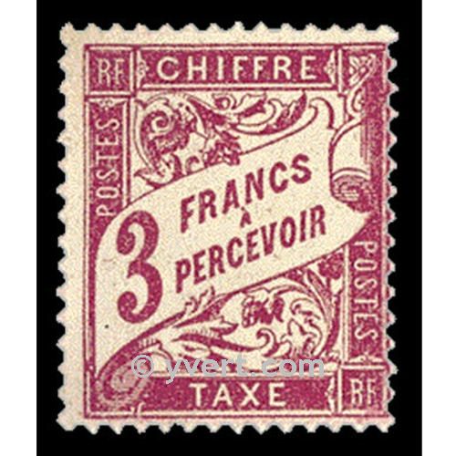 n° 42A - Timbre France Taxe