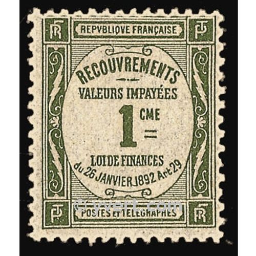 nr. 43 -  Stamp France Revenue stamp