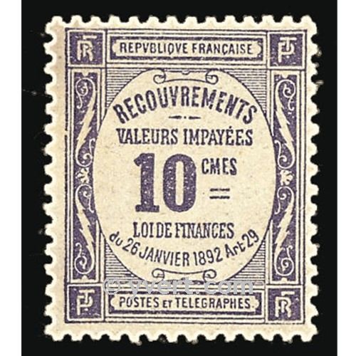 nr. 44 -  Stamp France Revenue stamp