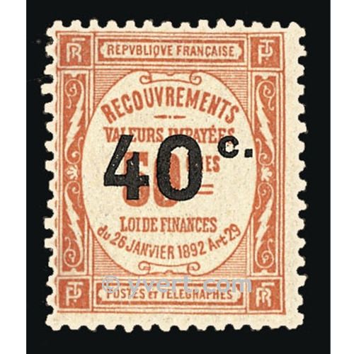 n° 50 - Timbre France Taxe