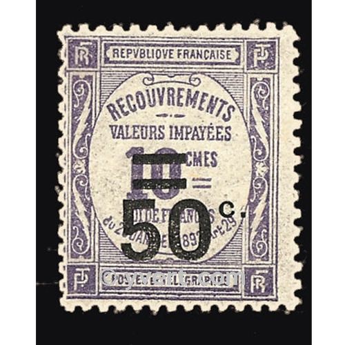 nr. 51 -  Stamp France Revenue stamp