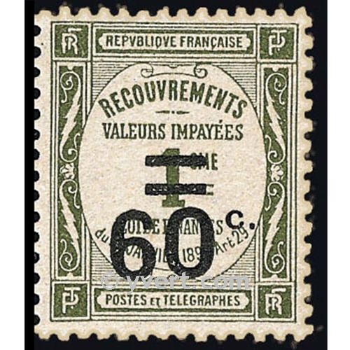 n° 52 - Timbre France Taxe