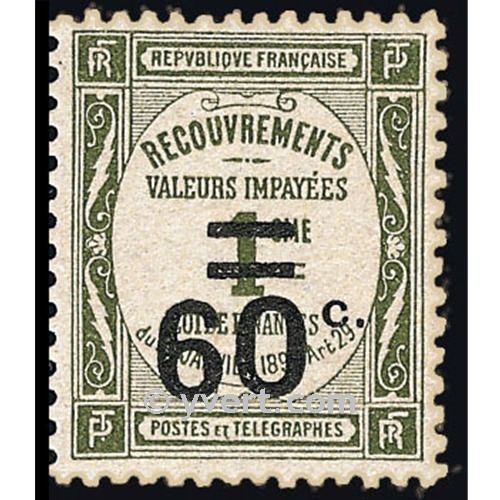 nr. 52 -  Stamp France Revenue stamp