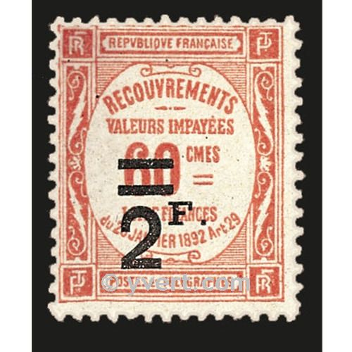 nr. 54 -  Stamp France Revenue stamp