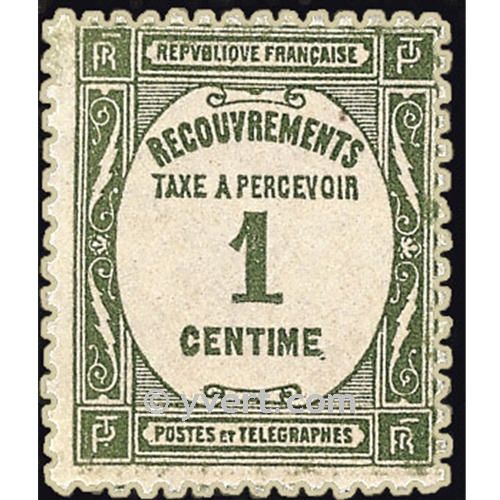 n° 55 - Timbre France Taxe