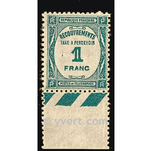 nr. 60 -  Stamp France Revenue stamp