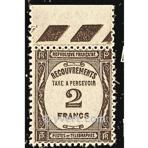 n° 62 -  Selo França Taxa