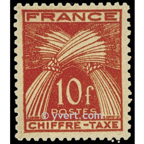 n° 76 - Timbre France Taxe