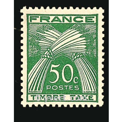 n° 80 -  Selo França Taxa