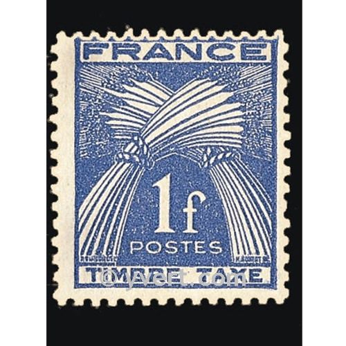 n° 81 - Timbre France Taxe