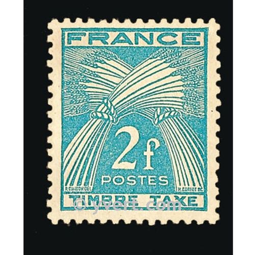 n° 82 -  Selo França Taxa