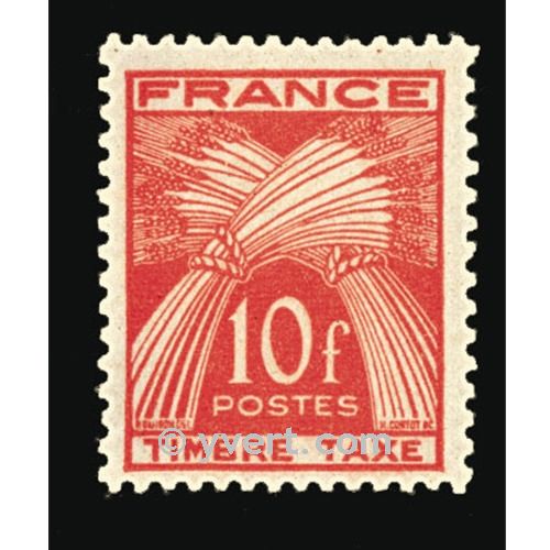 n° 86 -  Selo França Taxa