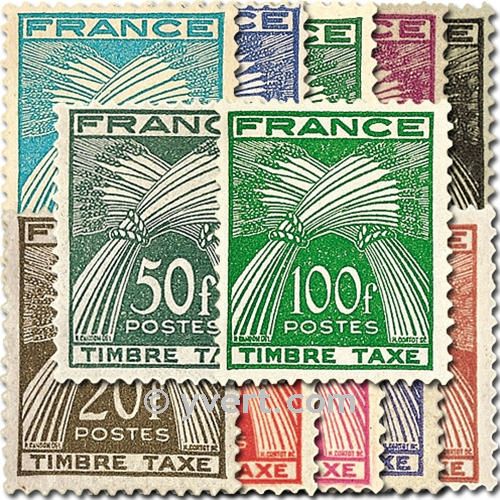 n° 78/89 - Timbre France Taxe