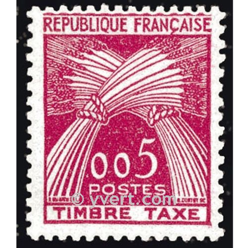 n° 90 -  Selo França Taxa