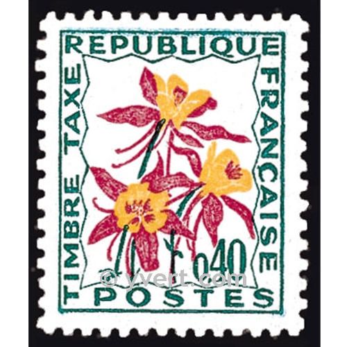 nr. 100 -  Stamp France Revenue stamp