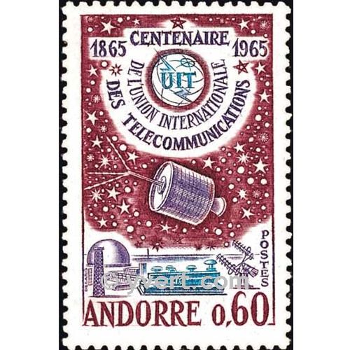 n° 173 -  Timbre Andorre Poste