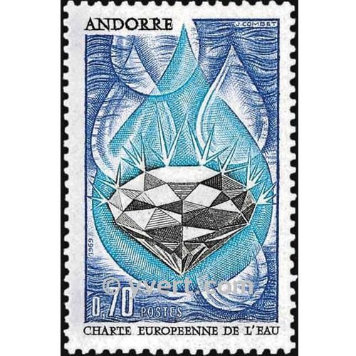 n° 197 -  Timbre Andorre Poste