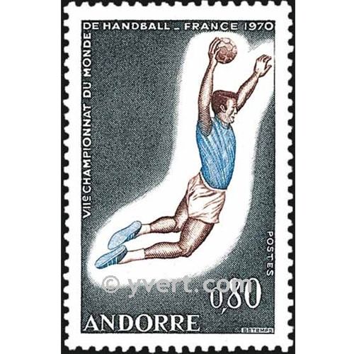 n° 201 -  Timbre Andorre Poste