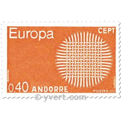 nr. 202/203 -  Stamp Andorra Mail