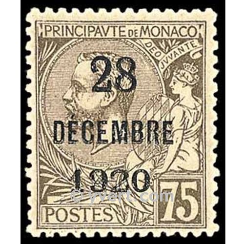 n° 49 -  Timbre Monaco Poste