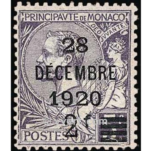 nr. 50 -  Stamp Monaco Mail