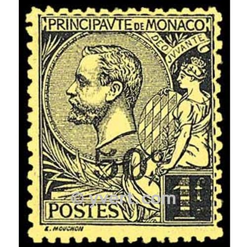 n° 53 -  Timbre Monaco Poste