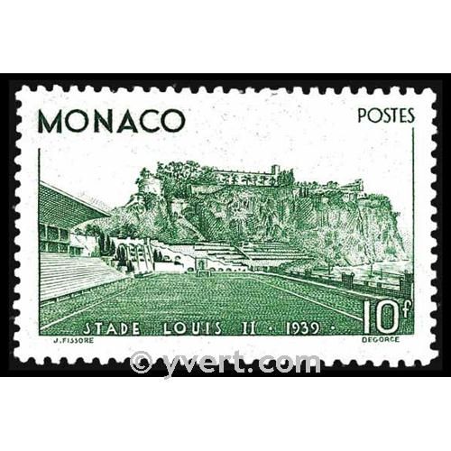 n° 184 -  Timbre Monaco Poste