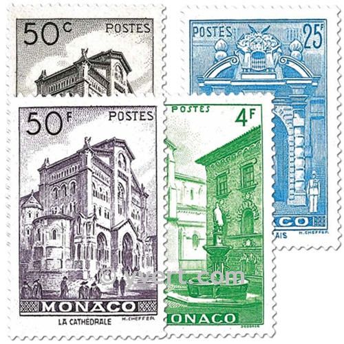 n° 307/313C -  Timbre Monaco Poste