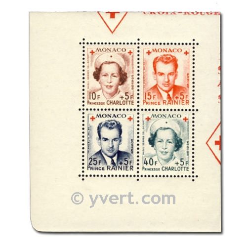 n° 334A/337A -  Timbre Monaco Poste