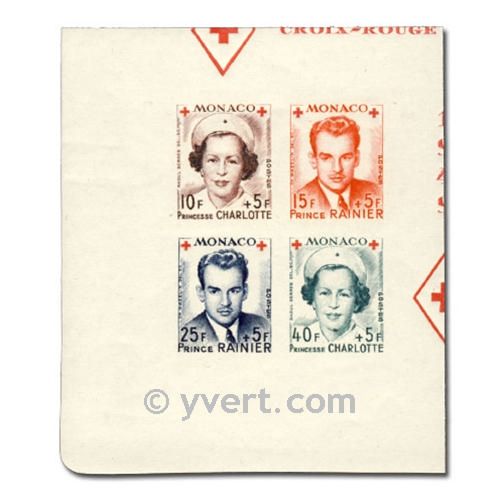 n° 334B/337B -  Timbre Monaco Poste