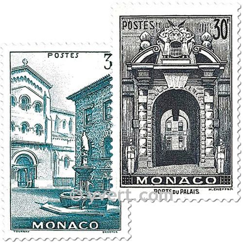 n° 369/370 -  Timbre Monaco Poste