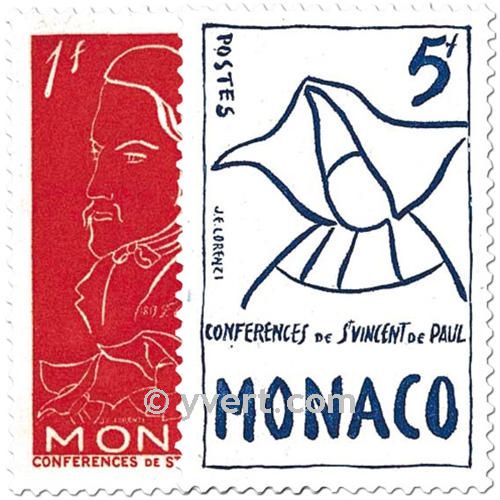 n° 399/401 -  Timbre Monaco Poste