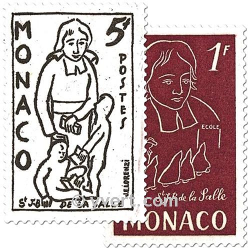 n° 402/404 -  Timbre Monaco Poste