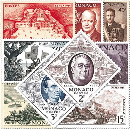 nr. 444/452 -  Stamp Monaco Mail