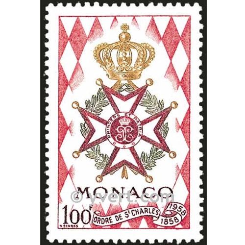 n° 490 -  Timbre Monaco Poste