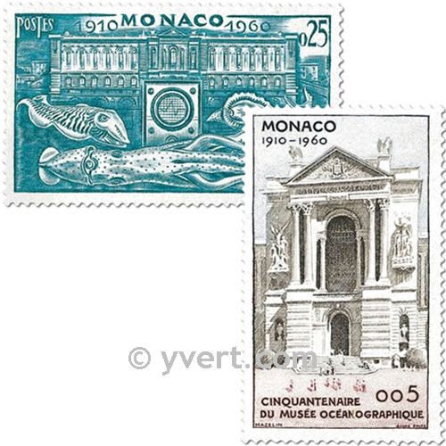 n° 526/531 -  Timbre Monaco Poste