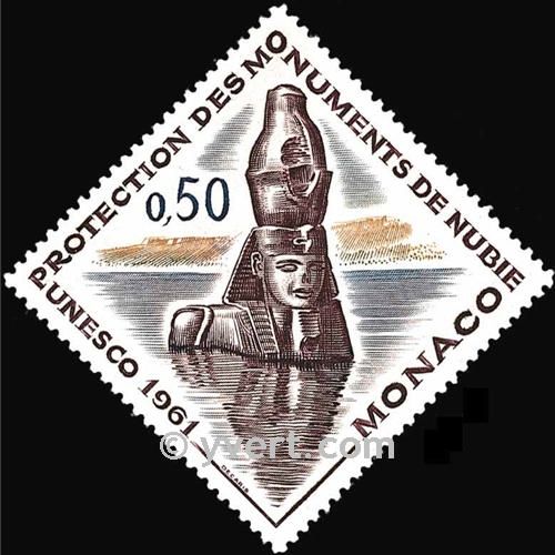 n° 553 -  Timbre Monaco Poste