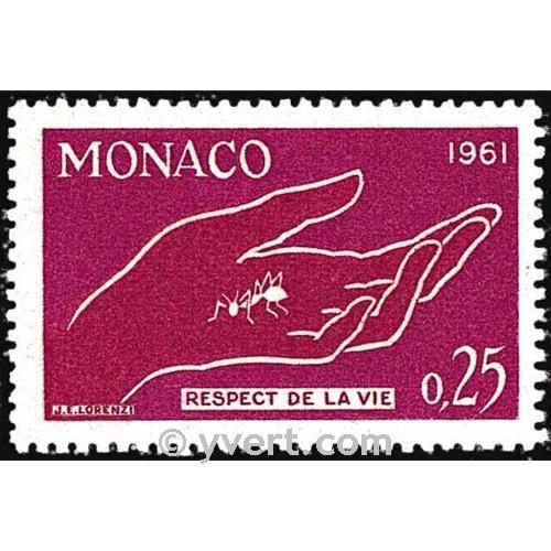 n° 554 -  Timbre Monaco Poste