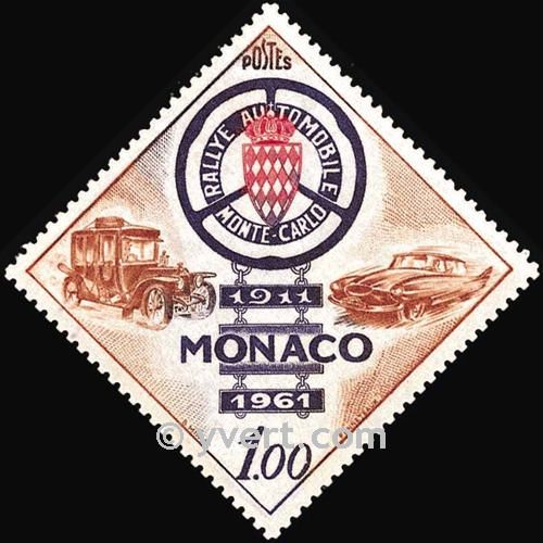 n° 555 -  Timbre Monaco Poste