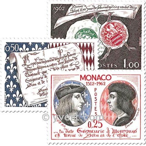 n° 576/578 -  Timbre Monaco Poste