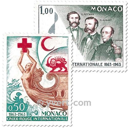 n° 607/608 -  Timbre Monaco Poste