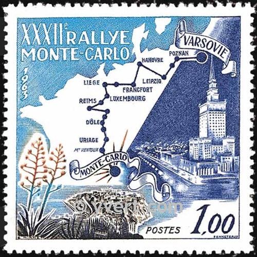 n° 614 -  Timbre Monaco Poste