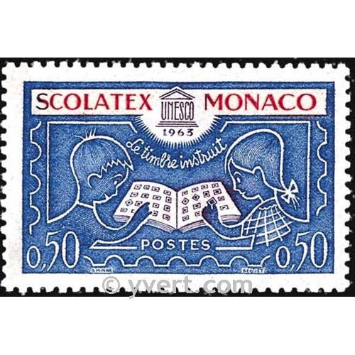 n° 617 -  Timbre Monaco Poste
