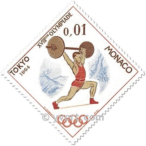 nr. 654/657 -  Stamp Monaco Mail