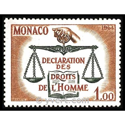 n° 661 -  Timbre Monaco Poste