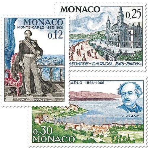 nr. 690/697 -  Stamp Monaco Mail