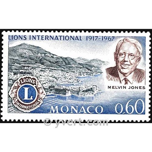 n° 725 -  Timbre Monaco Poste