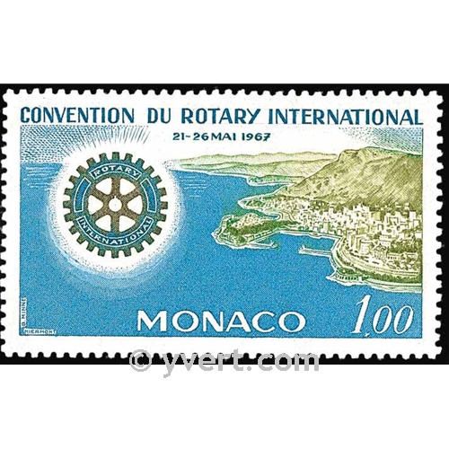 n° 726 -  Timbre Monaco Poste